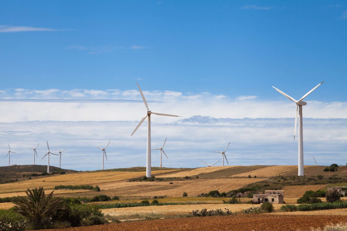 Wind turbine in Tunisia